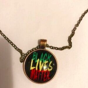 Black Lives Matter Pendant Necklace